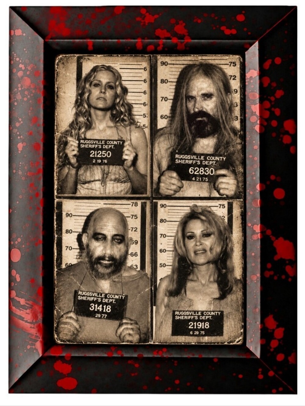 Devils Rejects Rob Zombie Horror Captain Spaulding Baby Otis Goth Punk Vintage